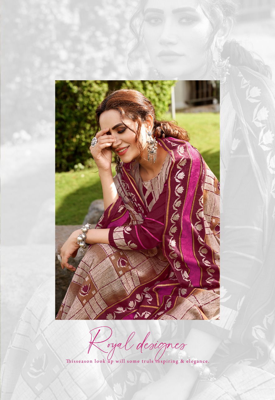 Sc Lyra 4 Latest Fancy Designer Festive Wear Printed Cotton Dress Material